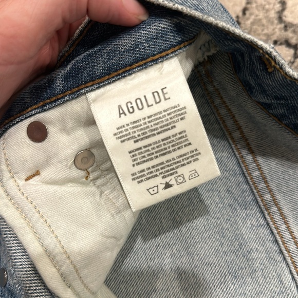 Agolde 90's Pinch Waist in Navigate - size 26 - Picture 6 of 6